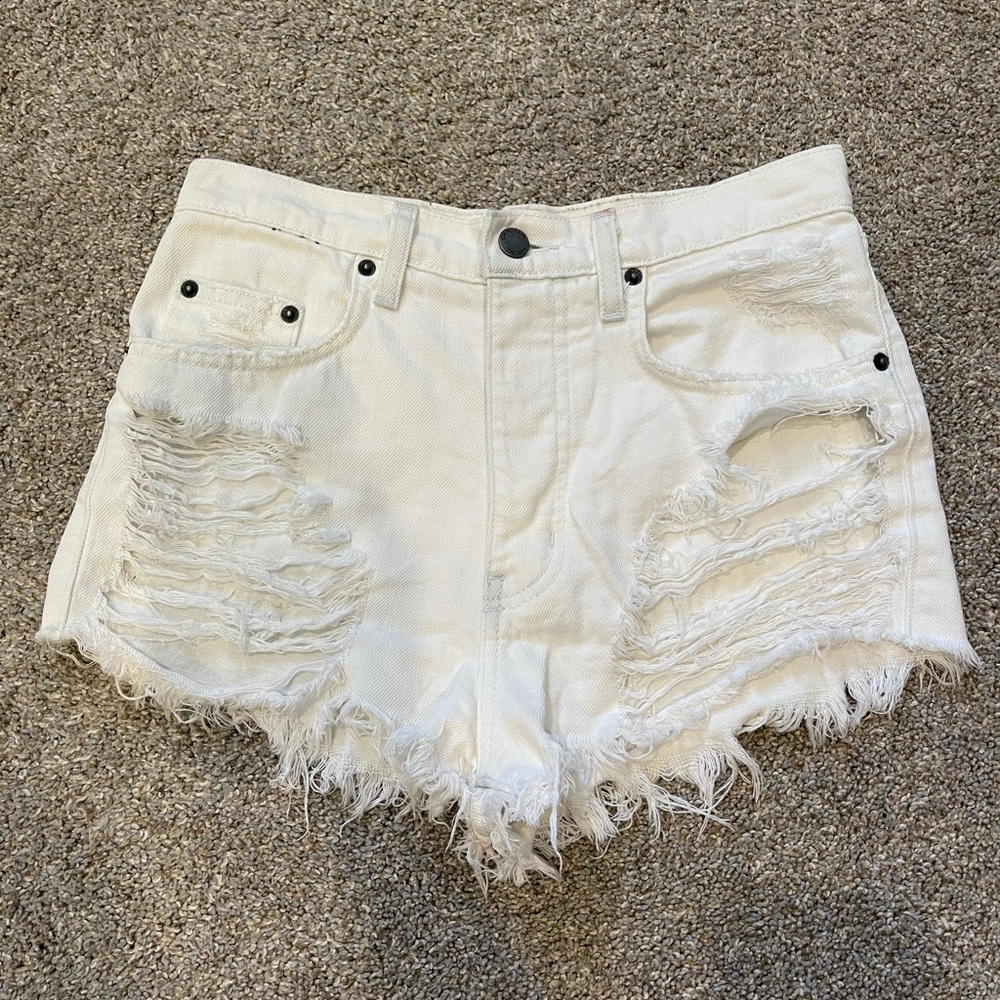 White shorts